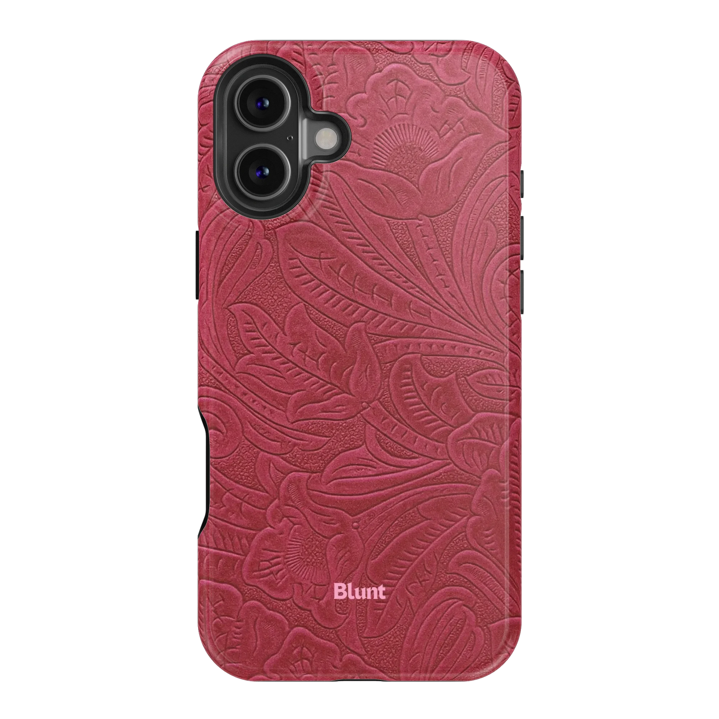 Mauve Leather iPhone Case