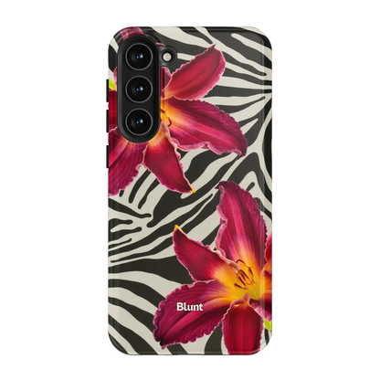 Zebra Lily Samsung Case