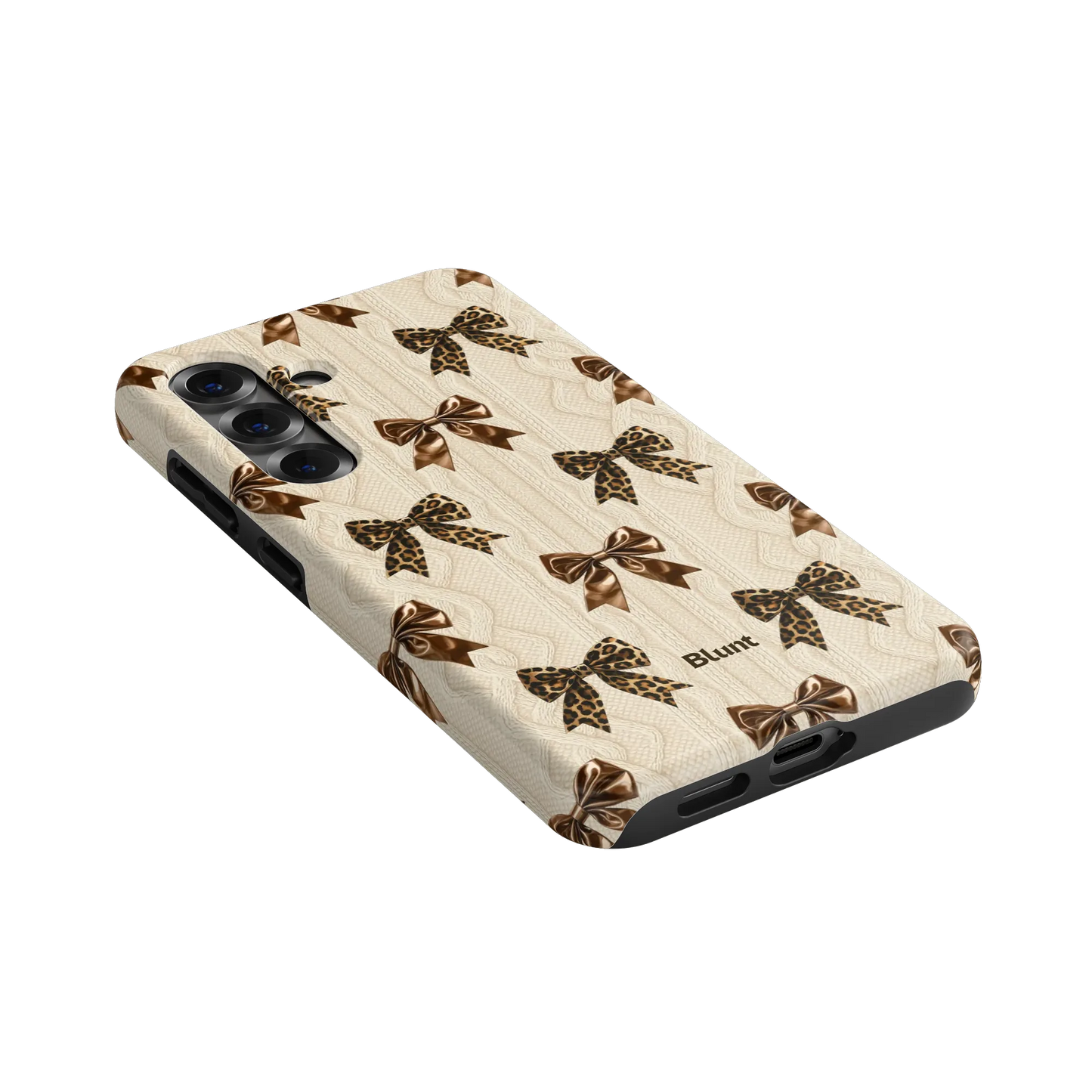 Cheetah Knit Samsung Case