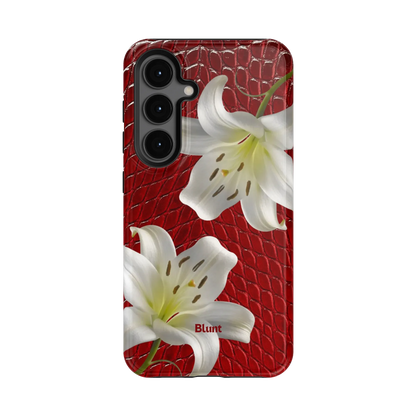 Crimson Lily Samsung Case