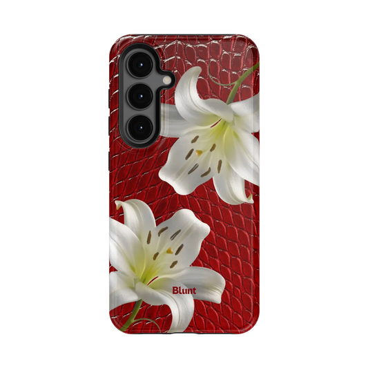 Crimson Lily Samsung Case