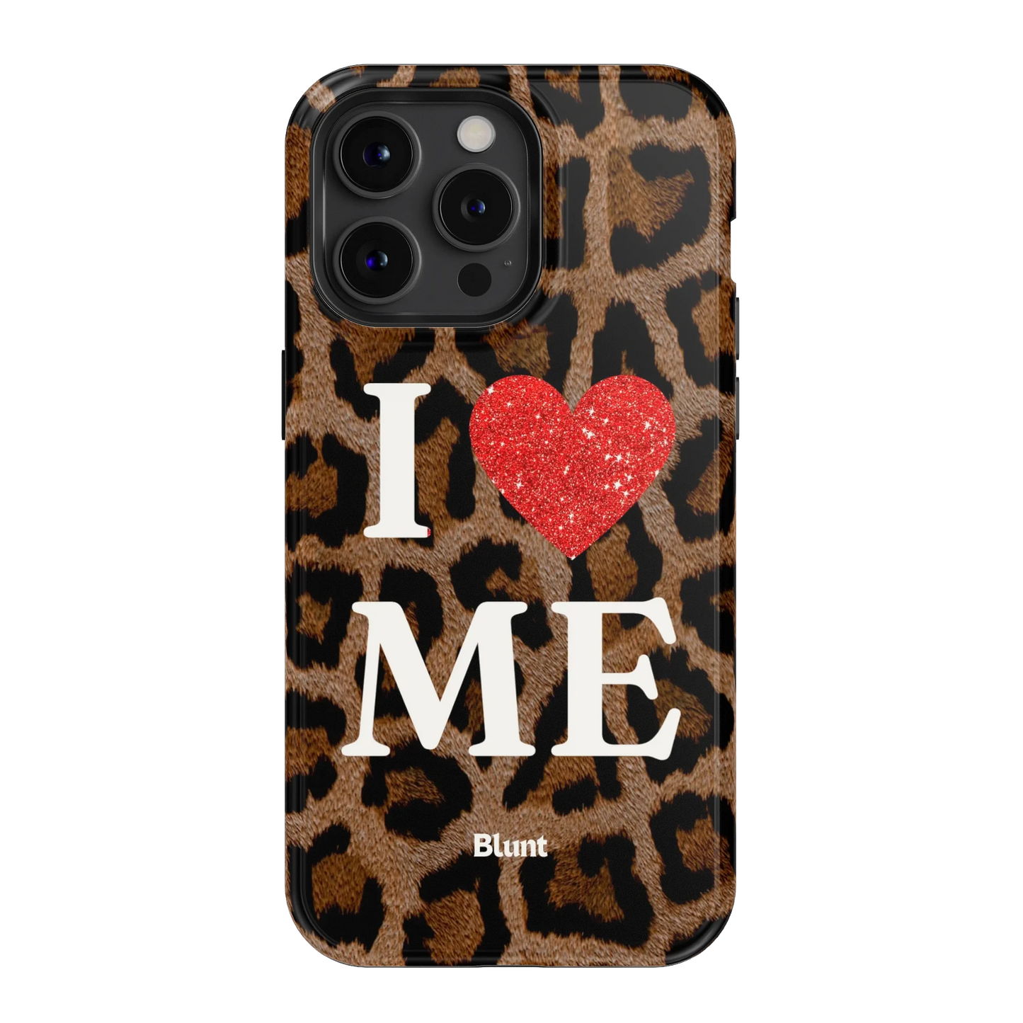 Cheetah I Love Me iPhone Case