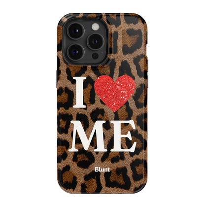 Cheetah I Love Me iPhone Case