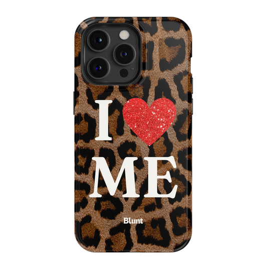 Cheetah I Love Me iPhone Case