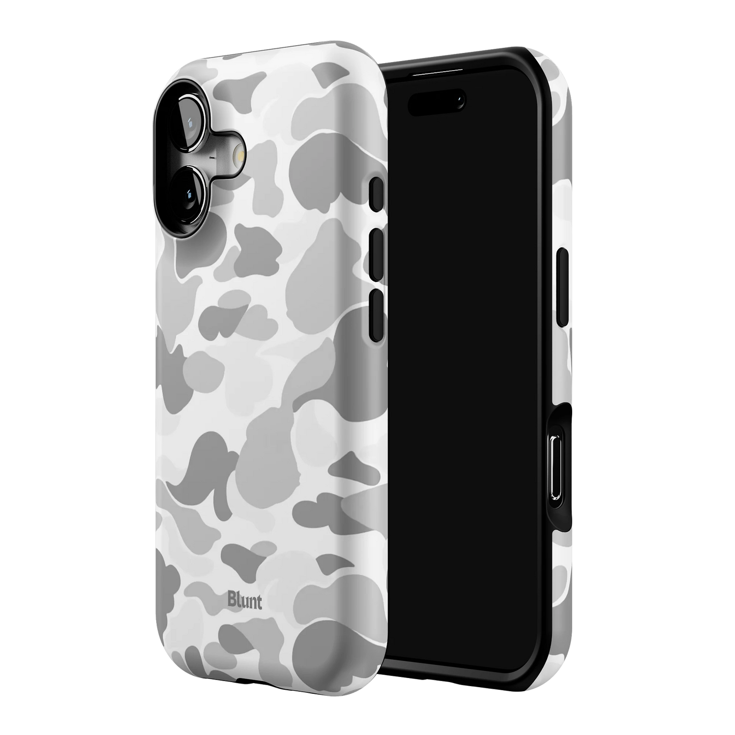 Greyish Camo iPhone Case