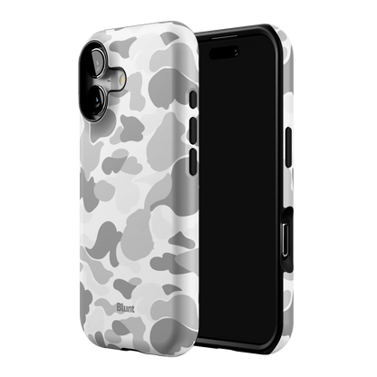Greyish Camo iPhone Case