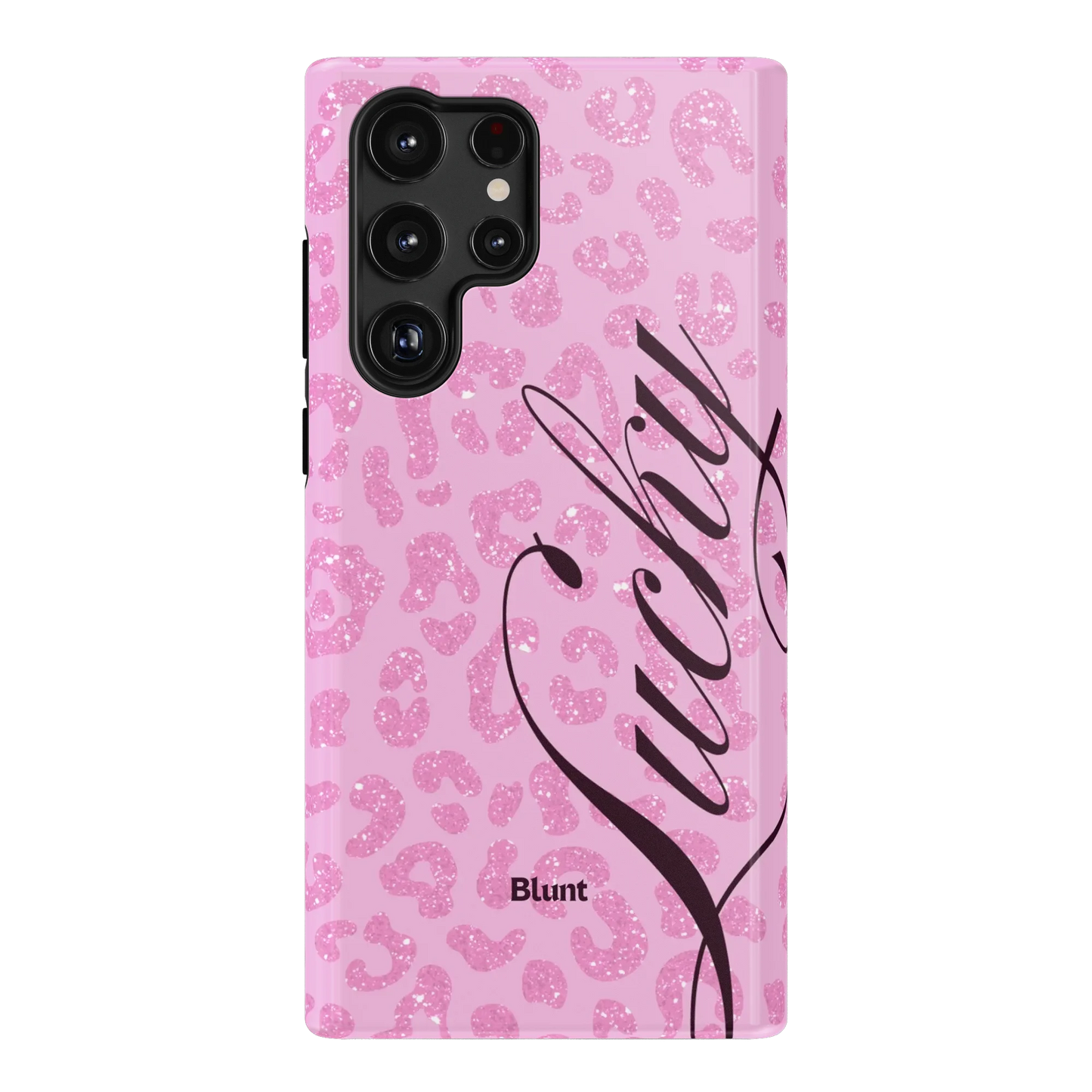 Pink Cheetah Lucky Samsung Case