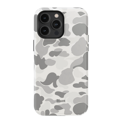 Greyish Camo iPhone Case