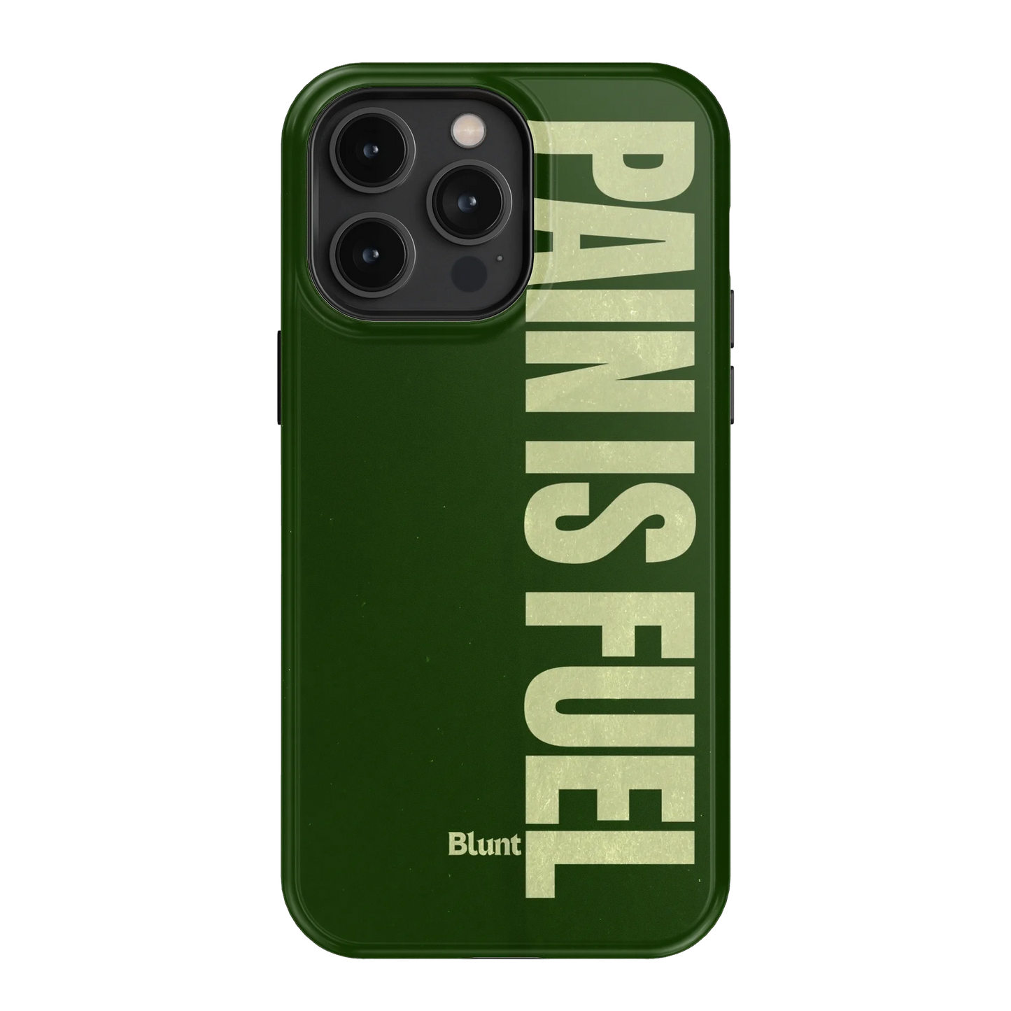 Pain Fuels iPhone Case
