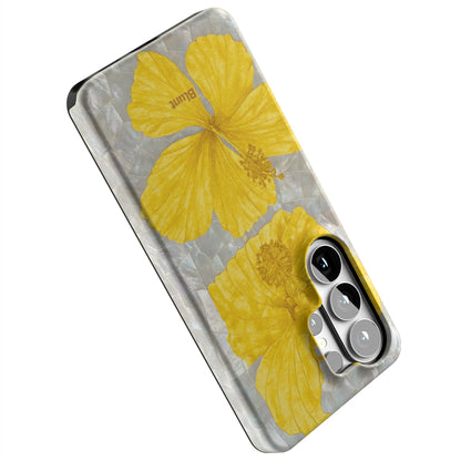 Yellow-Coconut-Bloom-samsung-case-Galaxy S26 Ultra-4