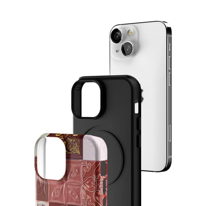 Checkered-Rouge-iphone-case-iPhone 13 Mini-3