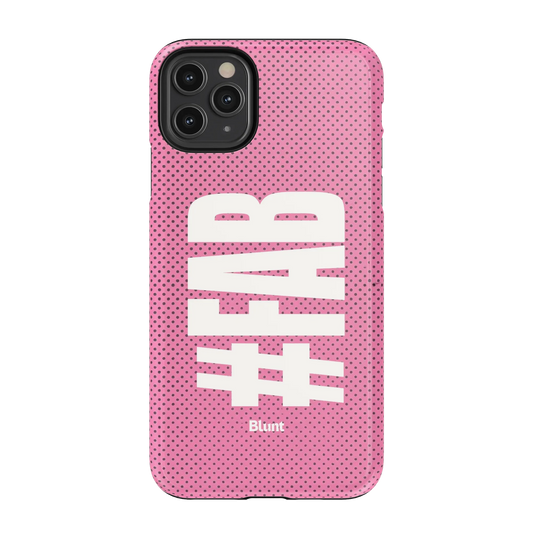 Pink Fab iPhone Case