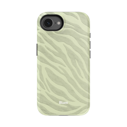 Sage Zebra iPhone Case