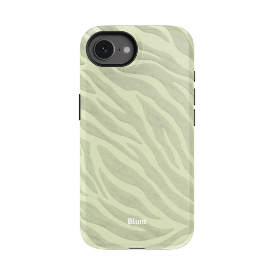 Sage Zebra iPhone Case