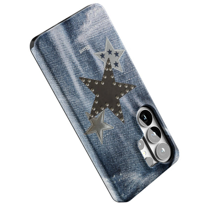 Denim-Starstud-samsung-case-Galaxy S26 Ultra-4