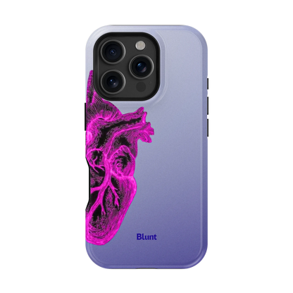 Anatomy Heart Pink iPhone Case