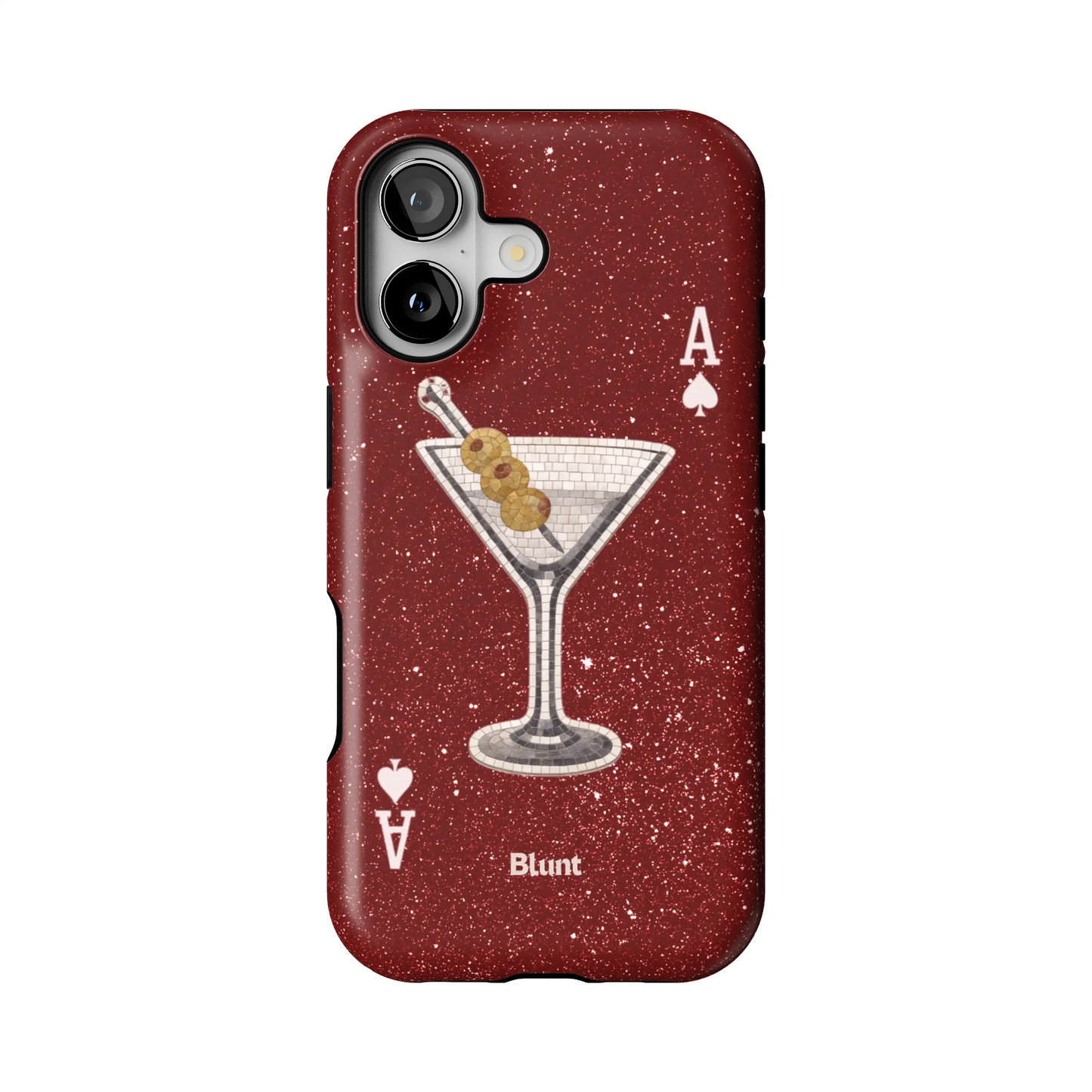 Red Dirty Martini iPhone Case