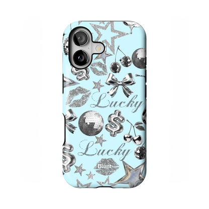 Lucky Baby Blue iPhone Case
