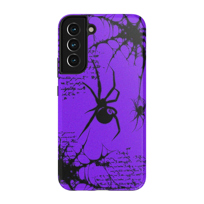 Violet Script Samsung Case