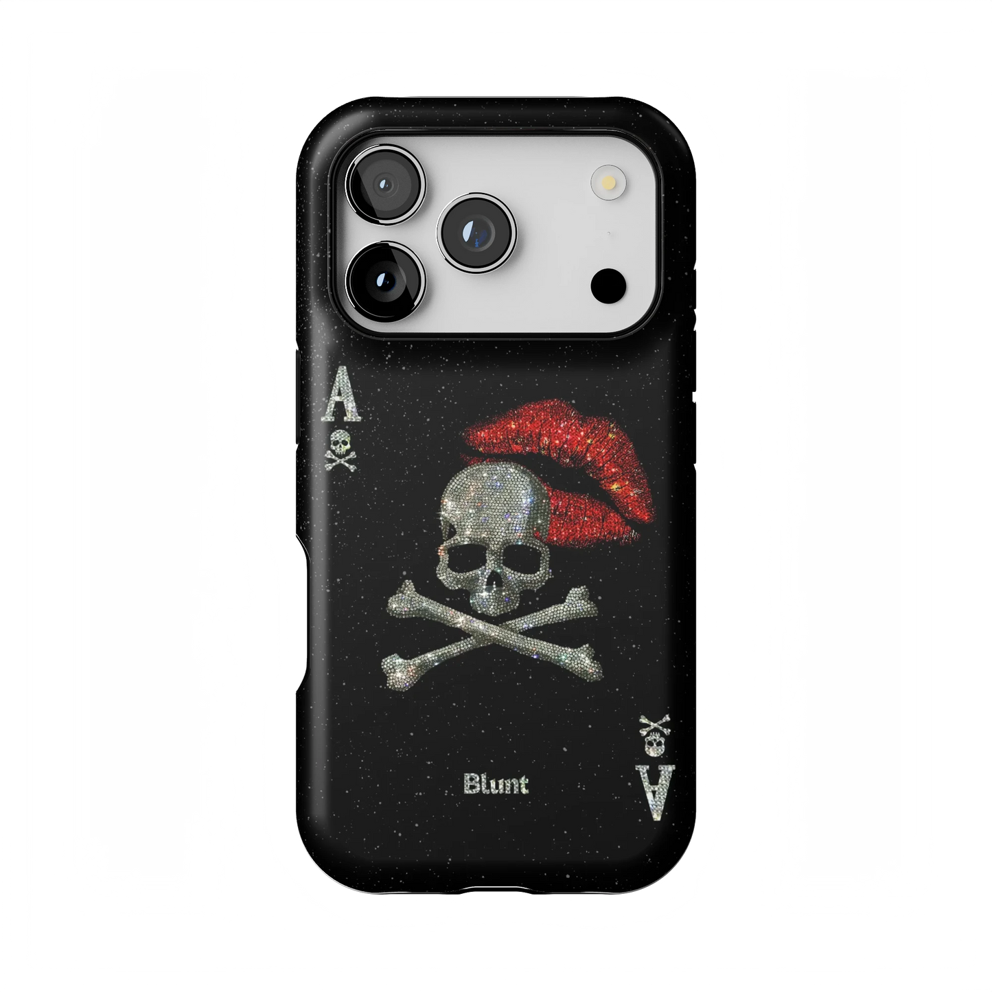 Skull Kiss iPhone Case