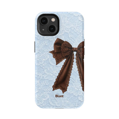 Bleu Bow iPhone Case