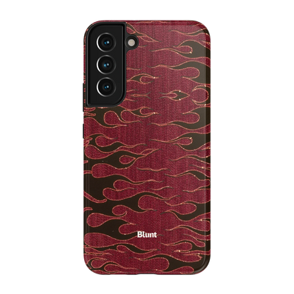 Crimson Fire Samsung Case
