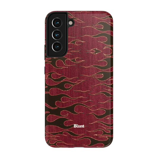 Crimson Fire Samsung Case