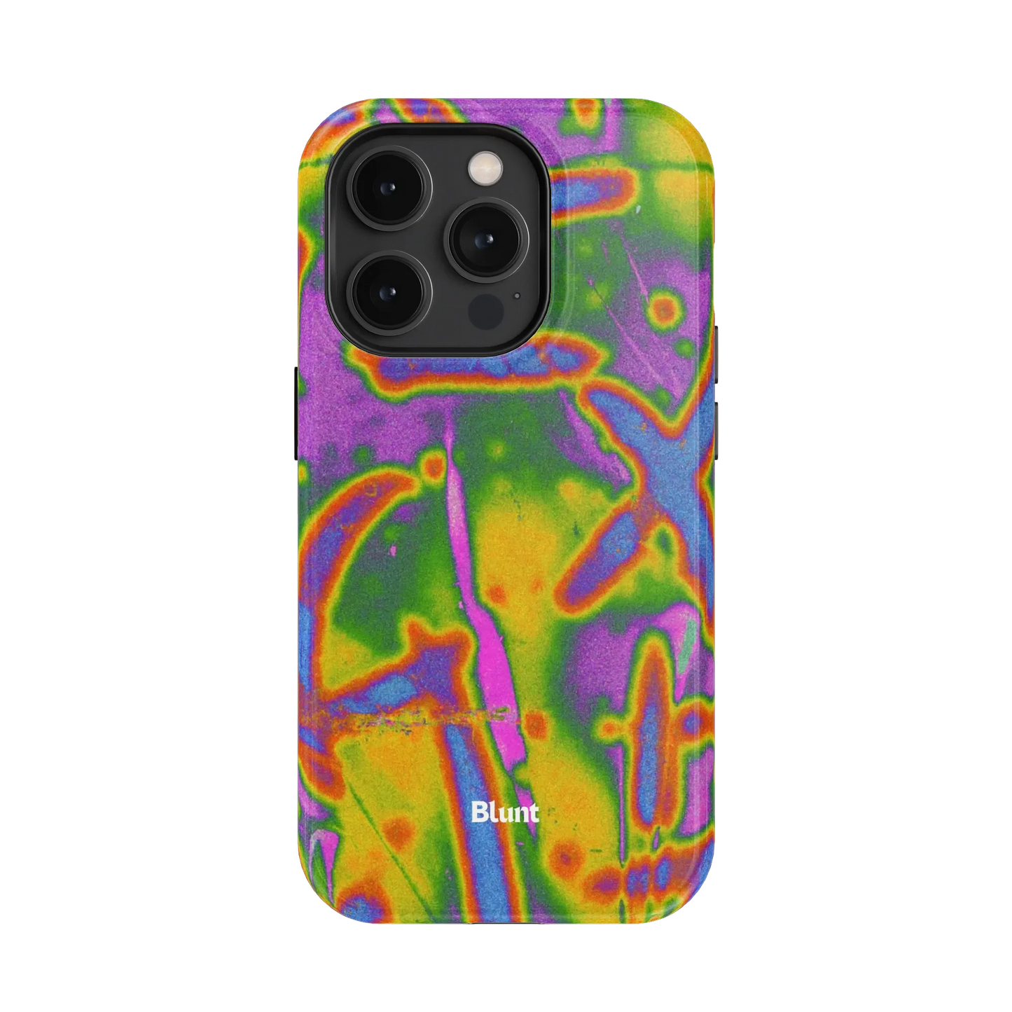Neon Terrain iPhone Case