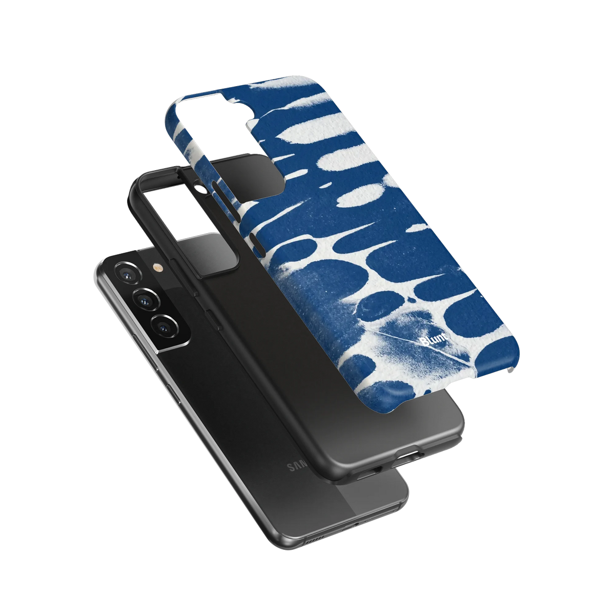 Navy-Noir-Abstract-samsung-case-Galaxy S22-3