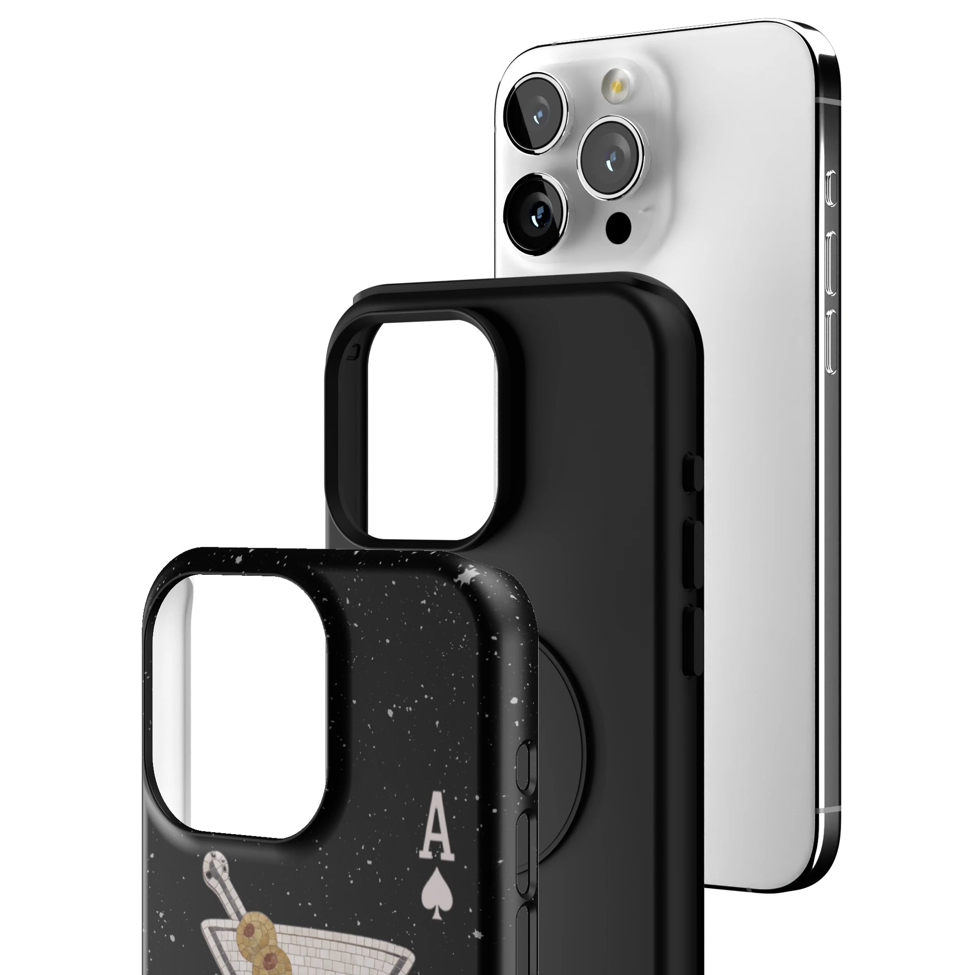 Black Dirty Martini iPhone Case gallery - Iphone_15_Pro_Max_3
