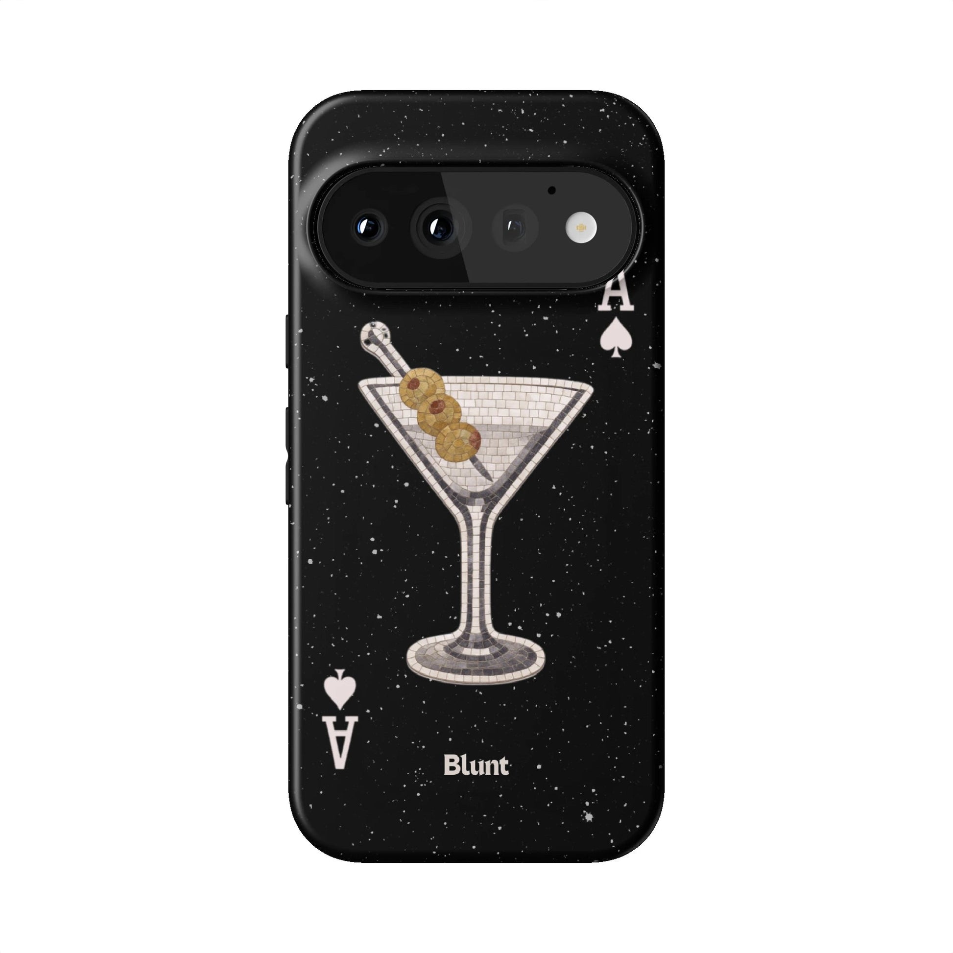 Black Dirty Martini Pixel Case - Blunt Cases