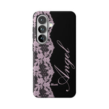 Black Lace Angel Samsung Case