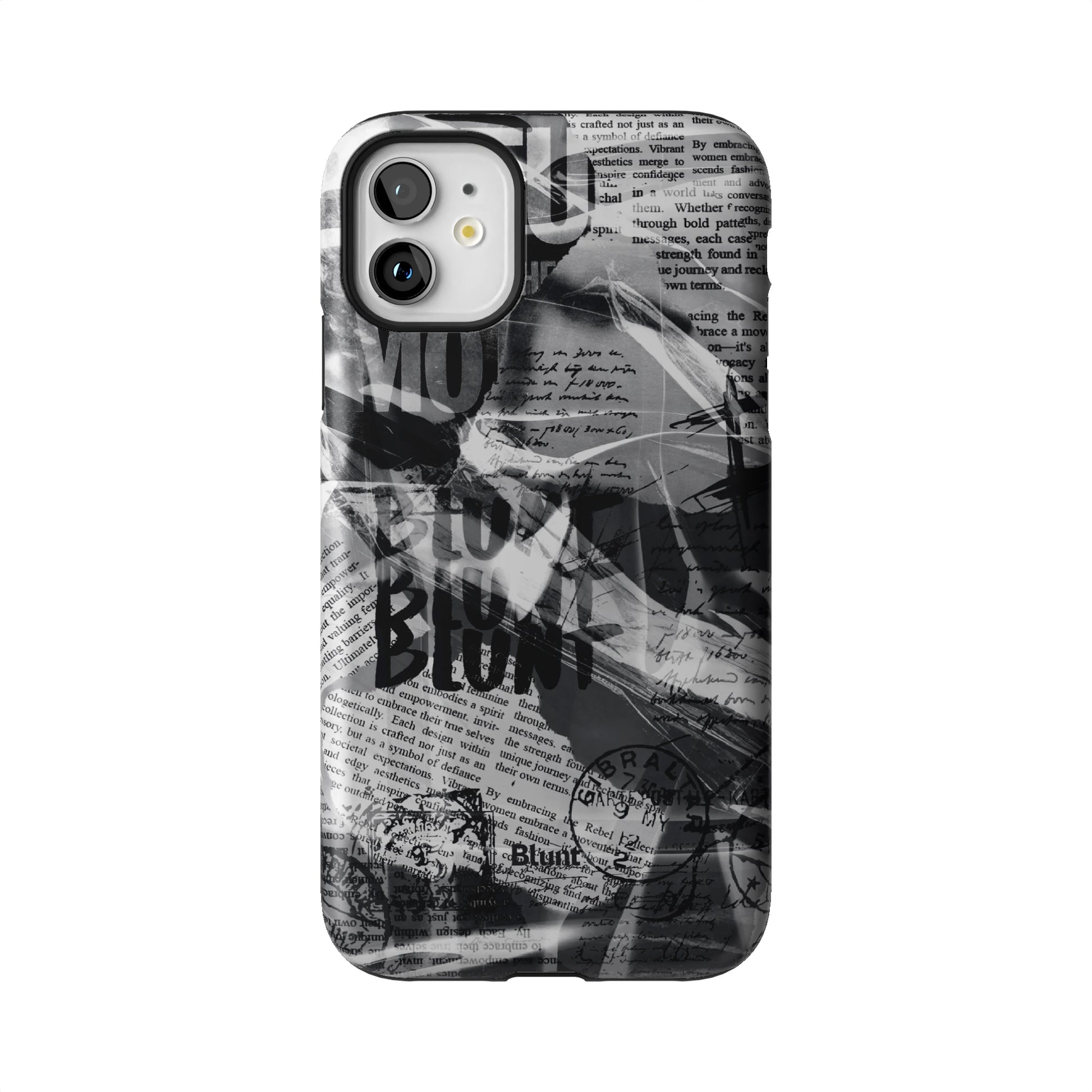 Black Love Letter iPhone Case gallery - Iphone_11_Iphone_1