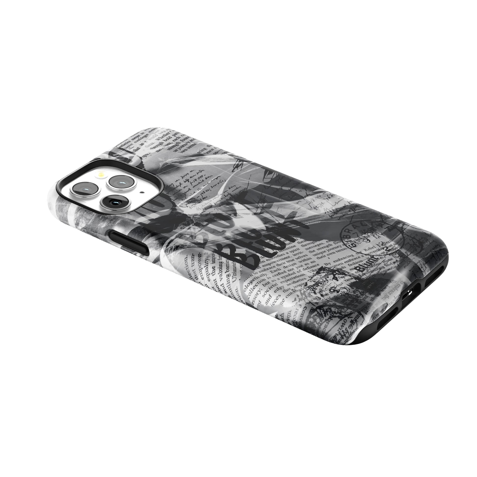 Black Love Letter iPhone Case gallery - Iphone_11_Pro_2