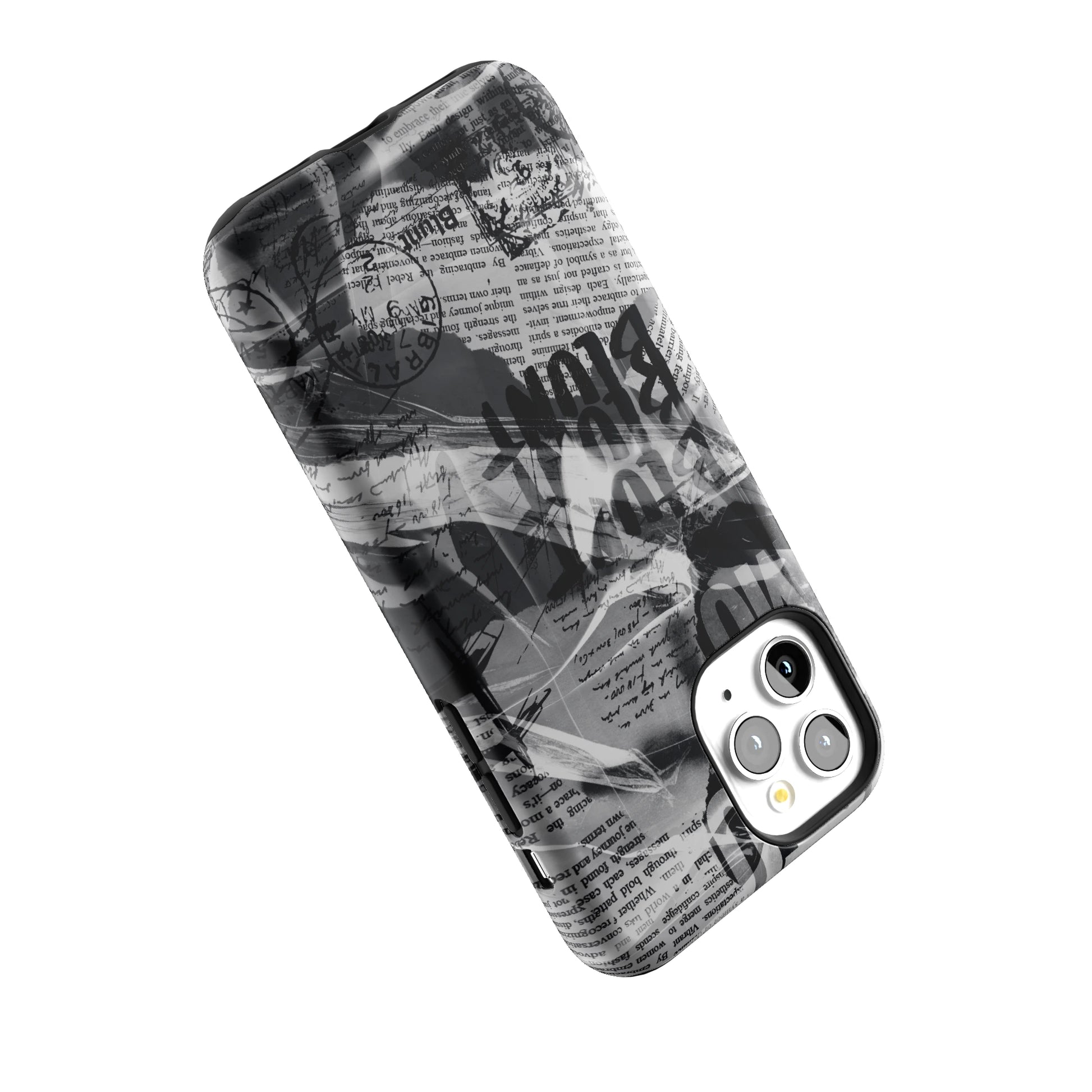 Black Love Letter iPhone Case gallery - Iphone_11_Pro_5