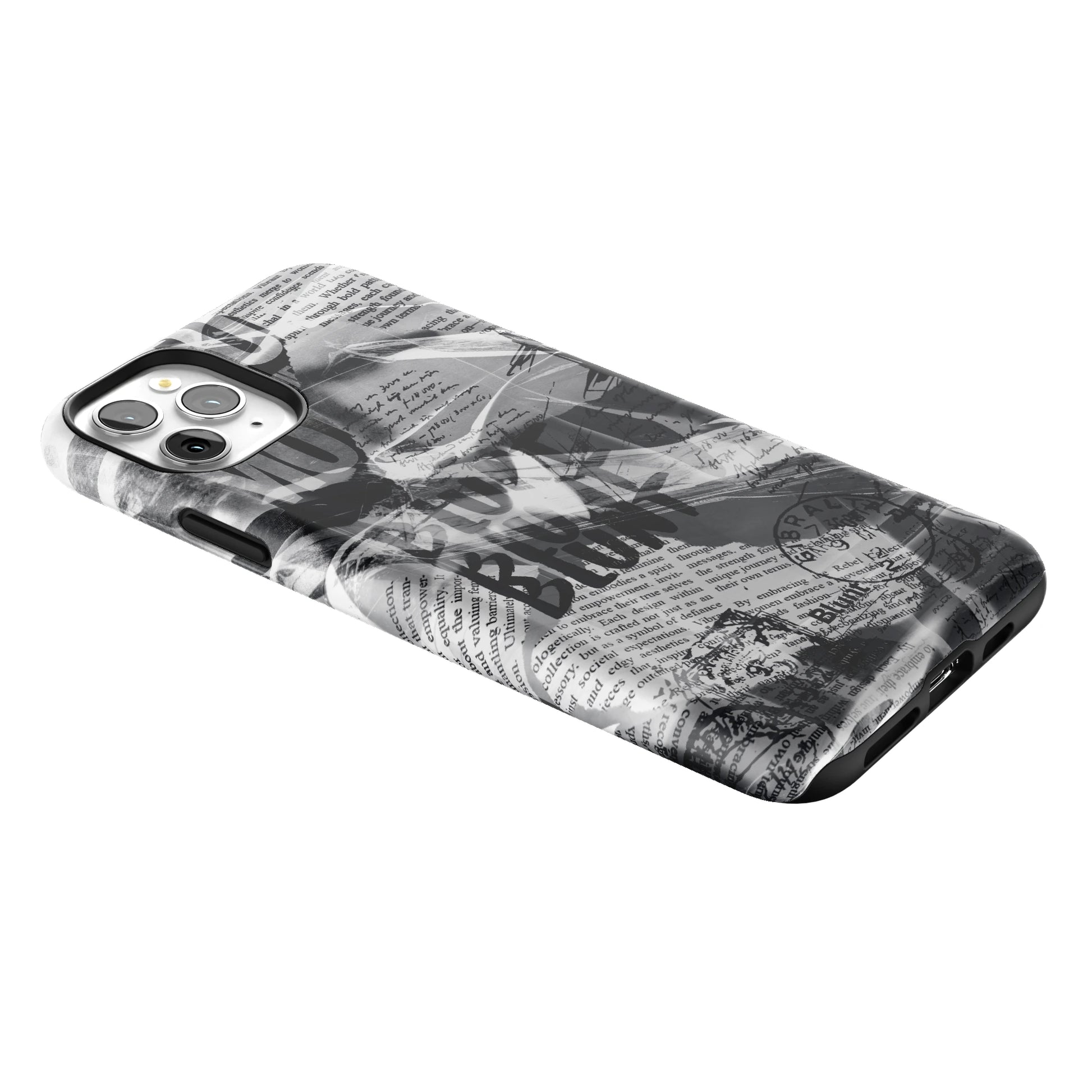 Black Love Letter iPhone Case gallery - Iphone_11_Pro_Max_2