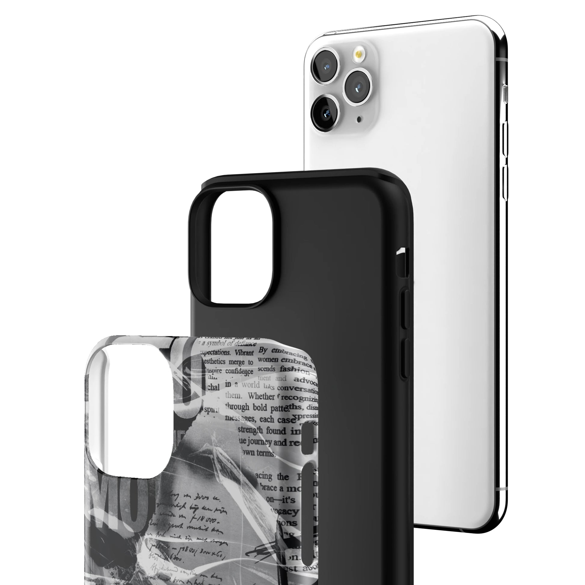 Black Love Letter iPhone Case gallery - Iphone_11_Pro_Max_3