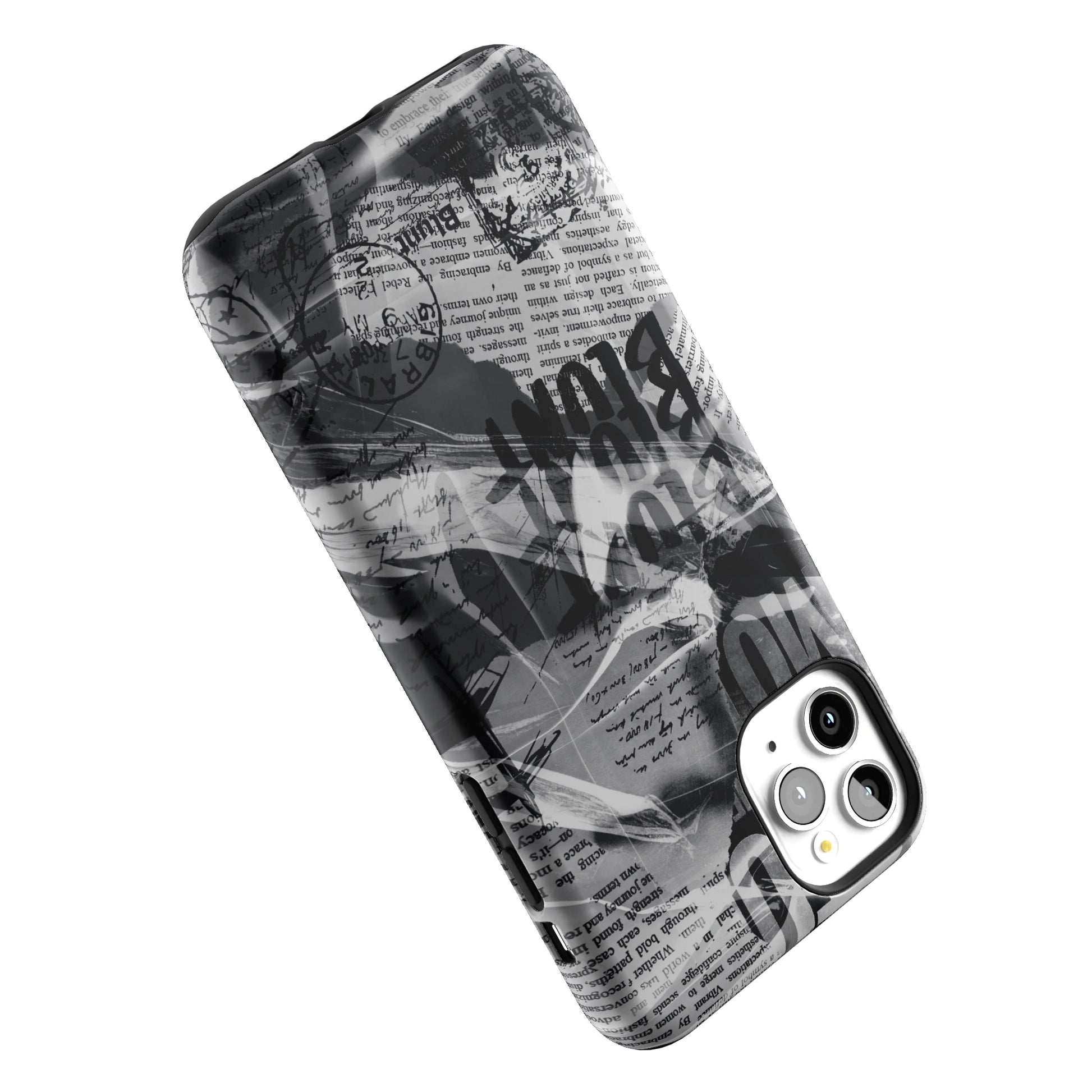 Black Love Letter iPhone Case gallery - Iphone_11_Pro_Max_5