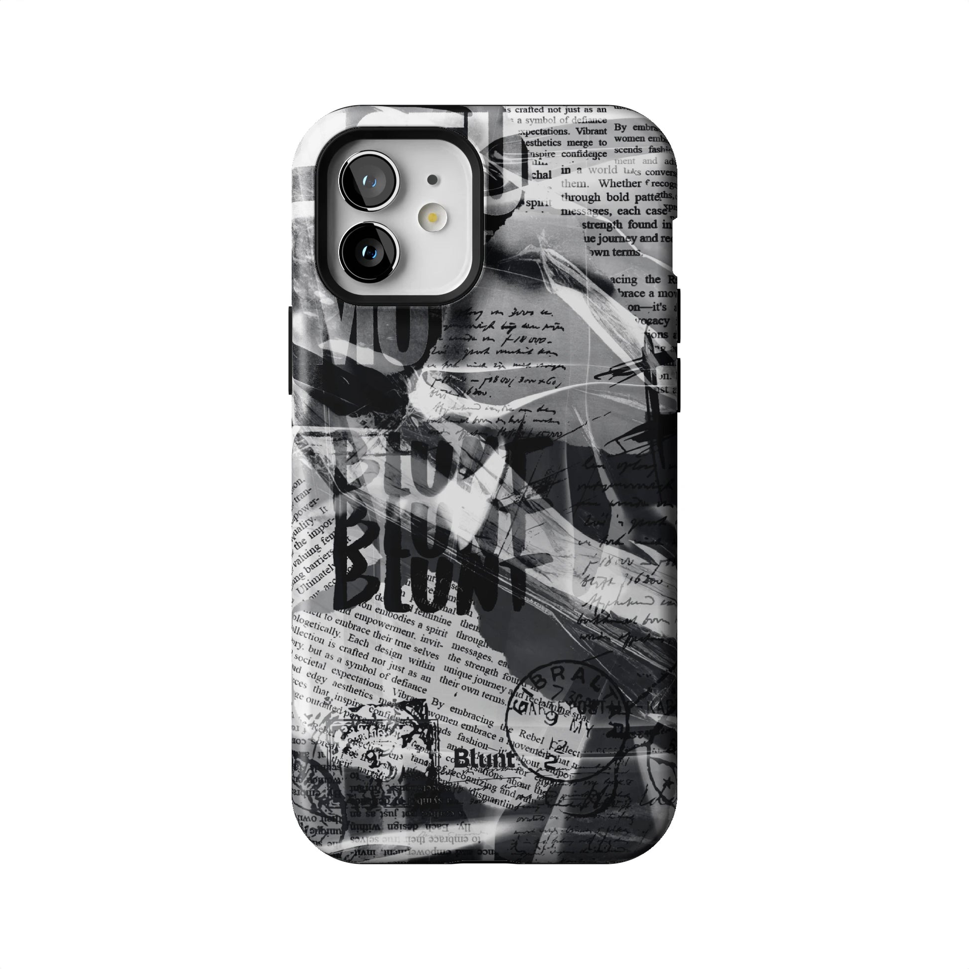 Black Love Letter iPhone Case gallery - Iphone_12_Iphone_1
