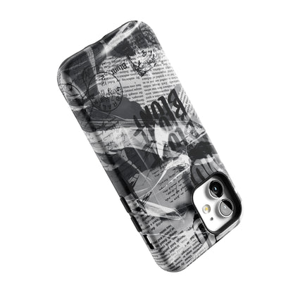 Black Love Letter iPhone Case gallery - Iphone_12_Iphone_5
