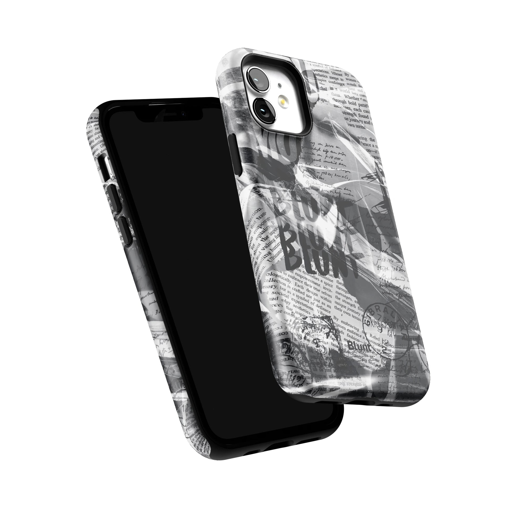 Black Love Letter iPhone Case gallery - Iphone_12_Iphone_6