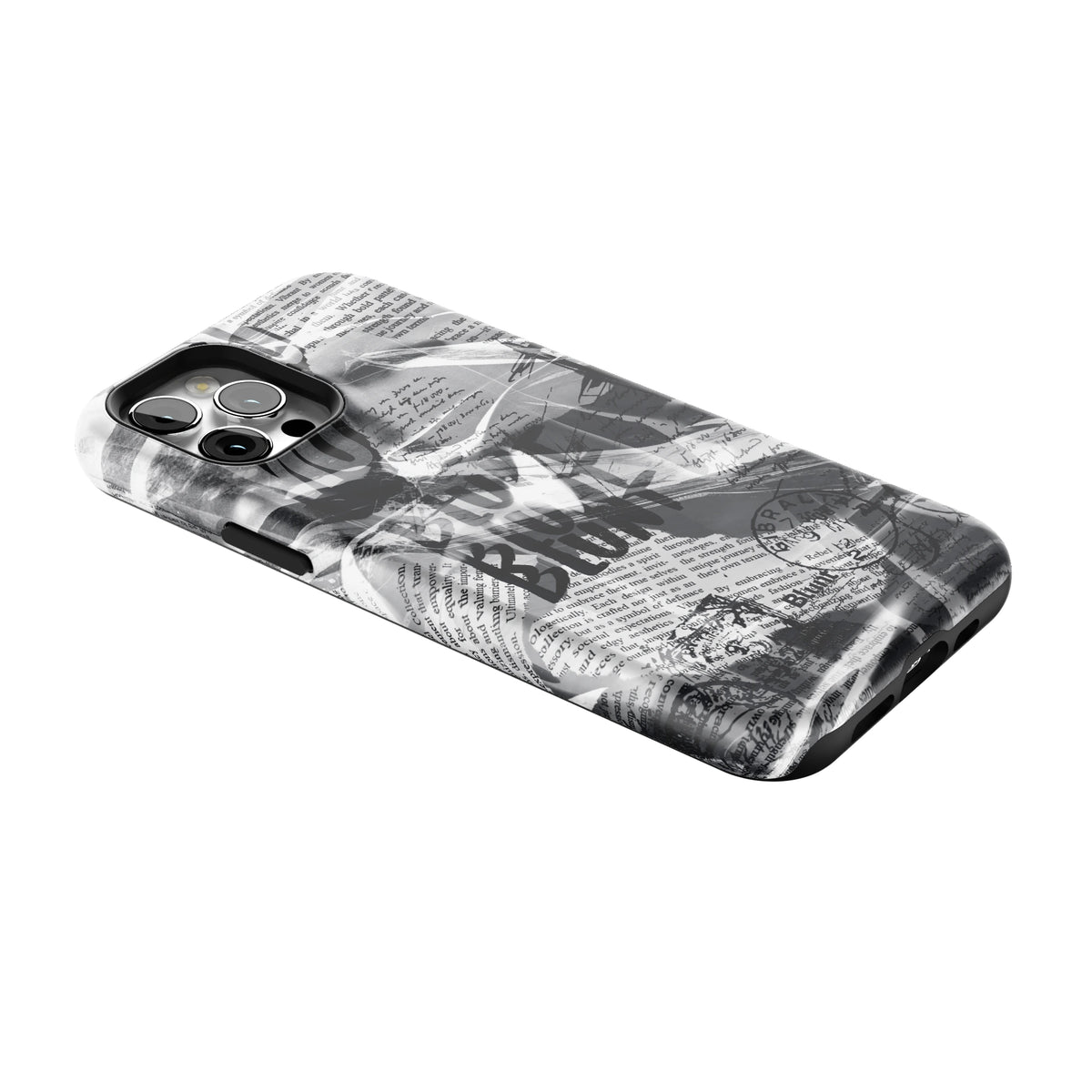 Black Love Letter iPhone Case gallery - Iphone_12_Pro_2