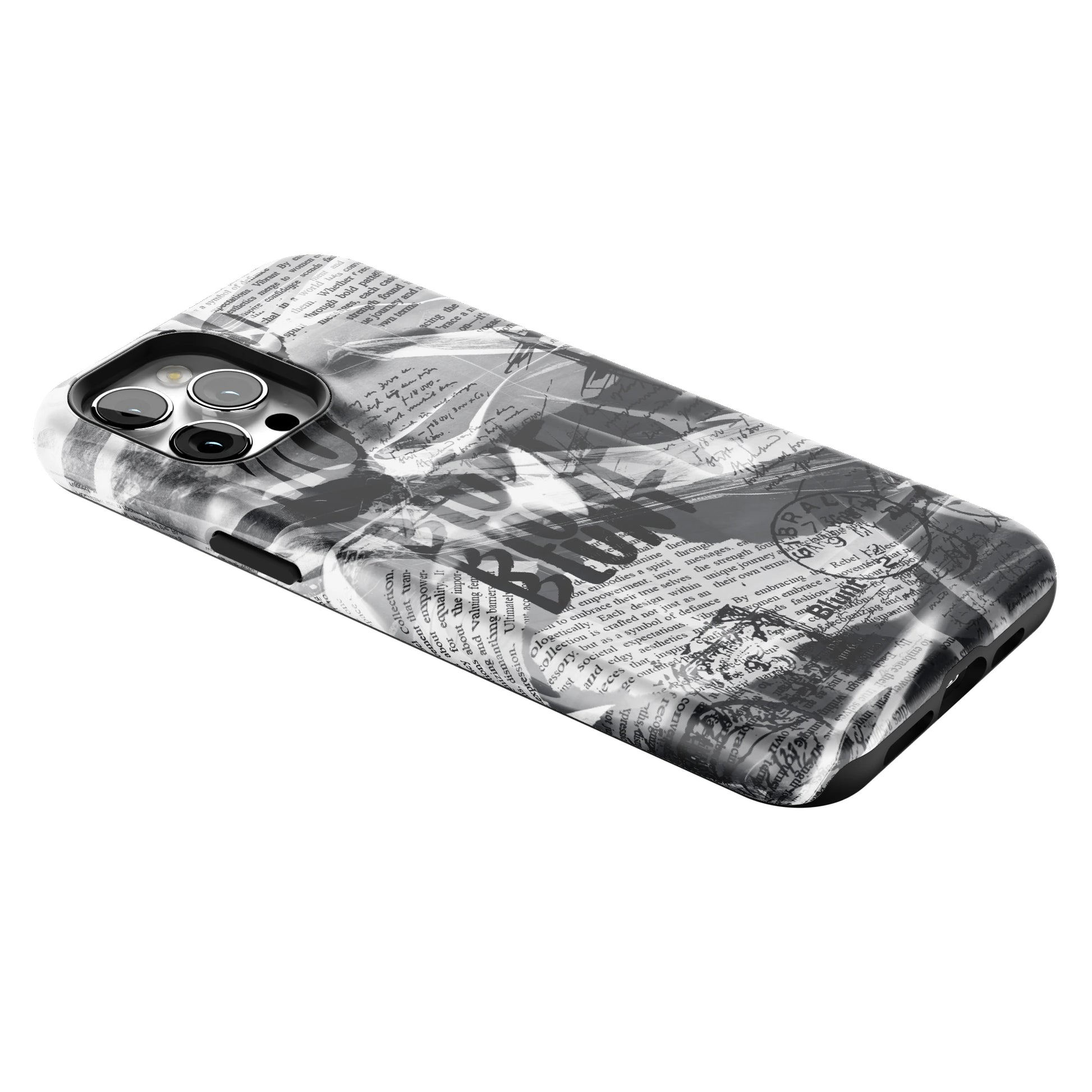 Black Love Letter iPhone Case gallery - Iphone_12_Pro_Max_2