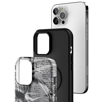Black Love Letter iPhone Case gallery - Iphone_12_Pro_Max_3