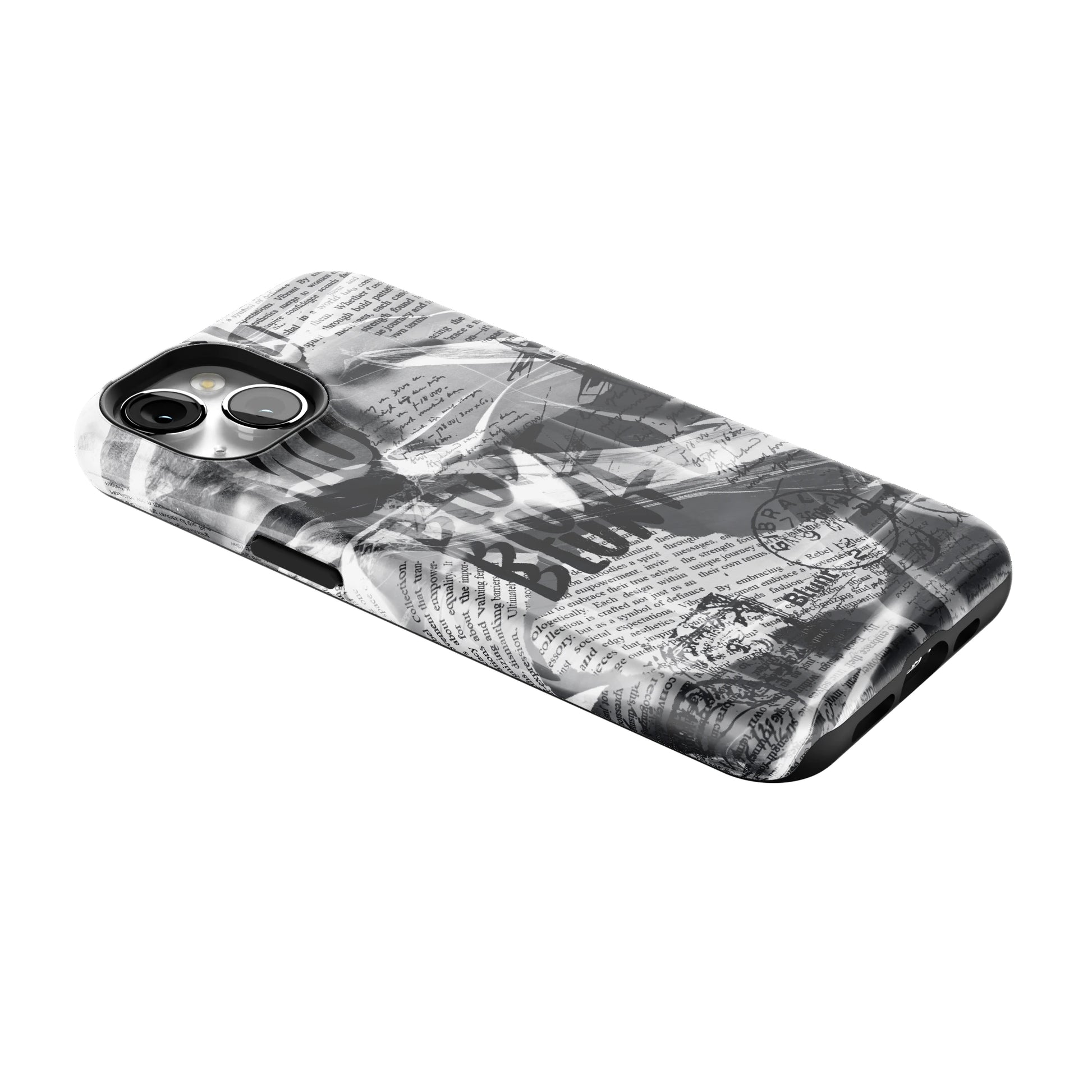 Black Love Letter iPhone Case gallery - Iphone_13_Iphone_2