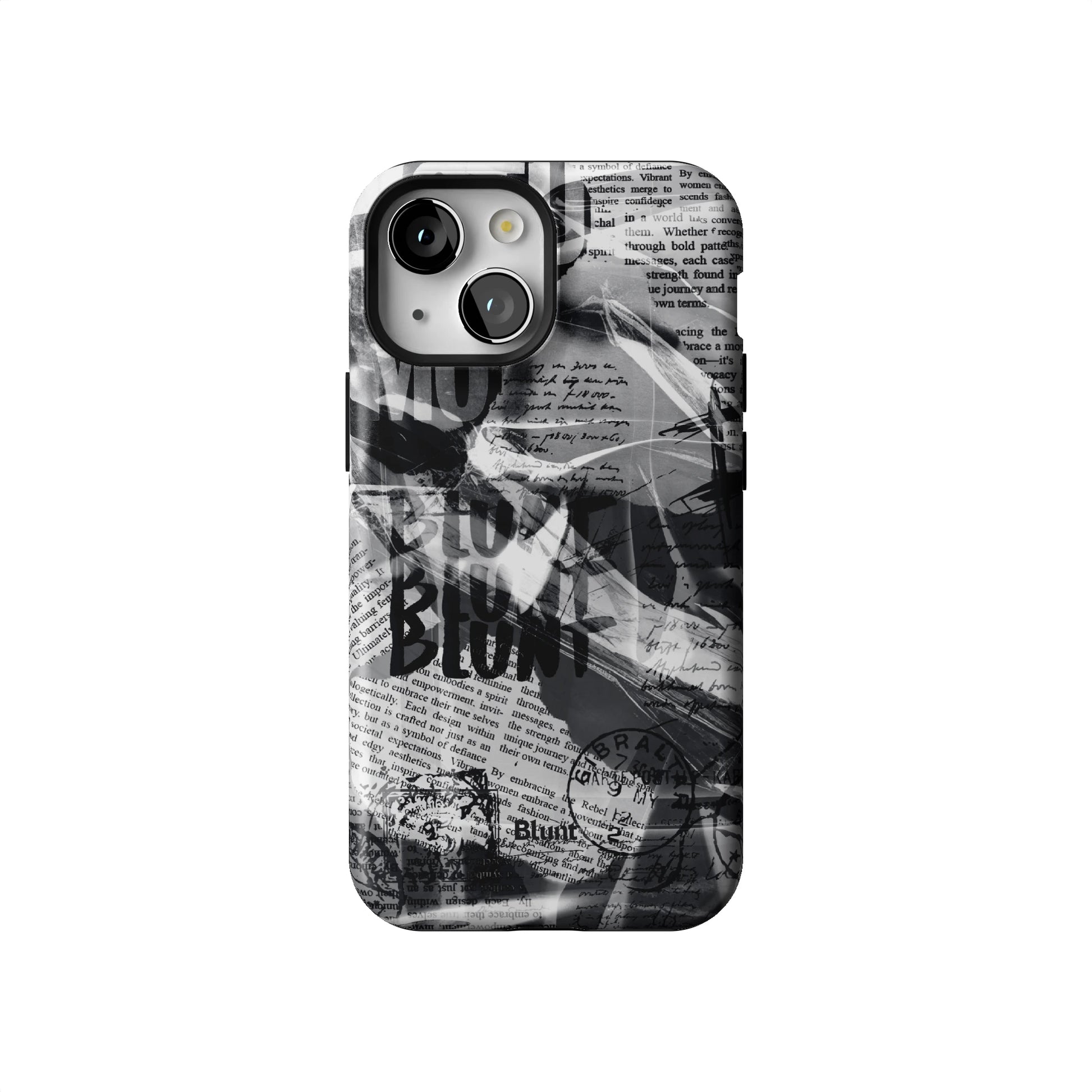 Black Love Letter iPhone Case gallery - Iphone_13_Mini_Air_Plus_1