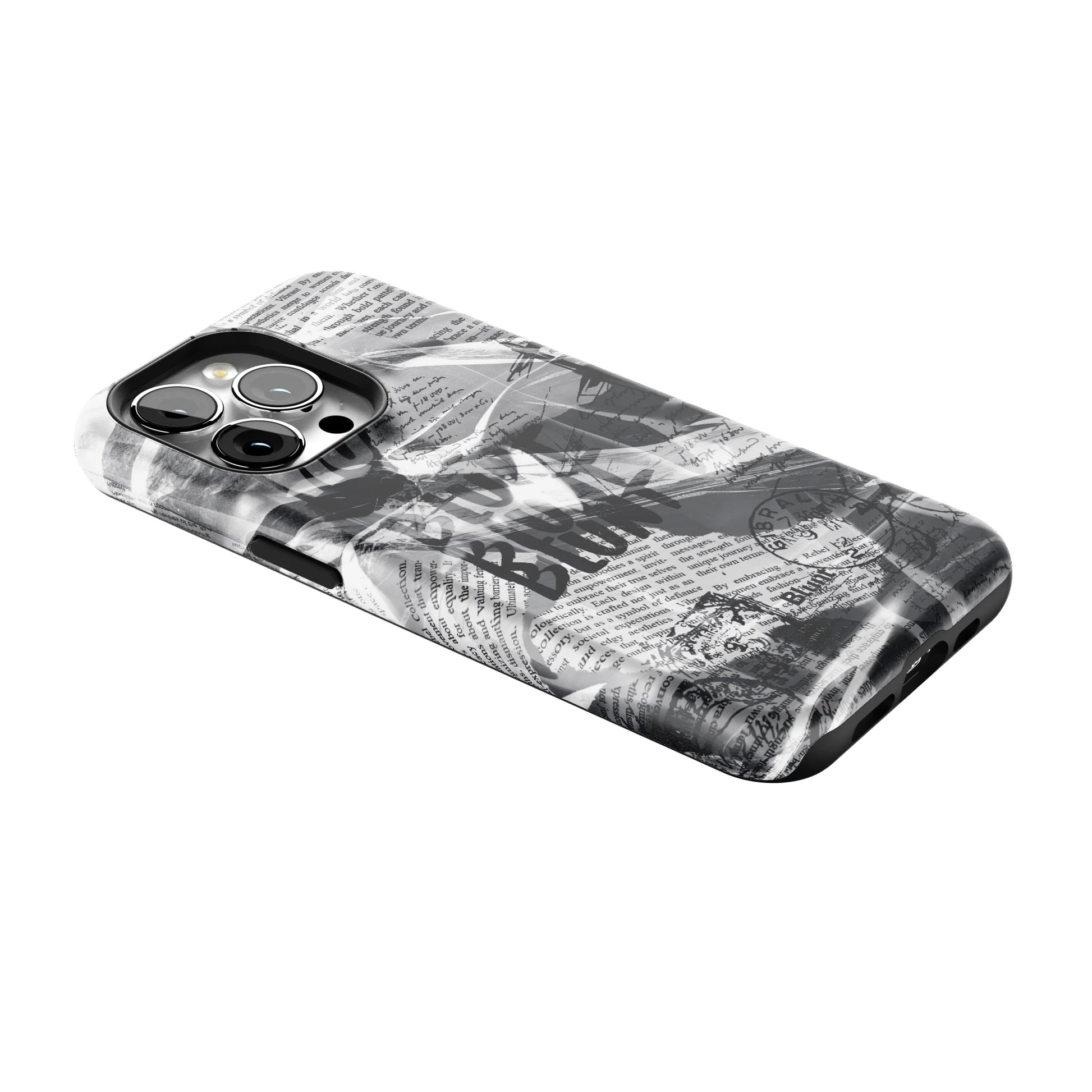 Black Love Letter iPhone Case gallery - Iphone_13_Pro_2