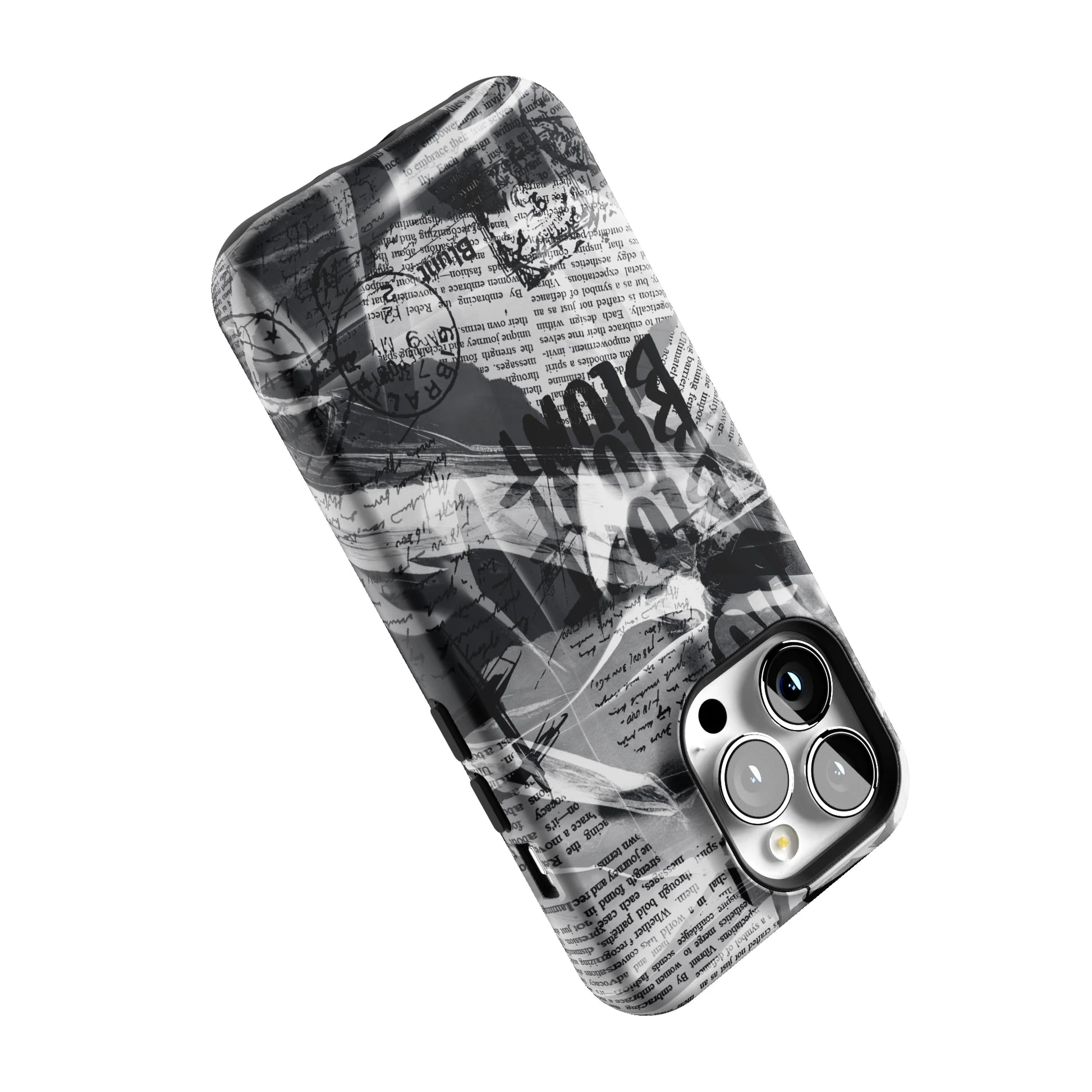 Black Love Letter iPhone Case gallery - Iphone_13_Pro_5