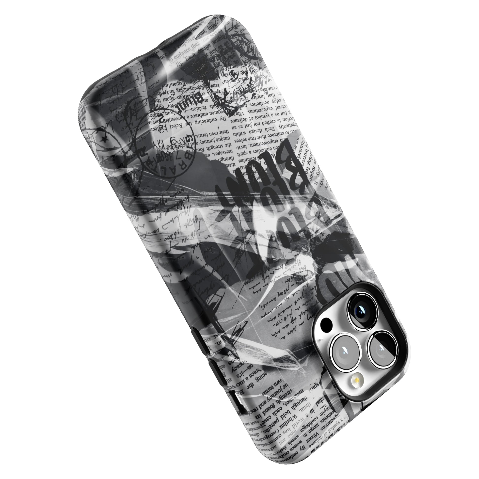 Black Love Letter iPhone Case gallery - Iphone_13_Pro_Max_5