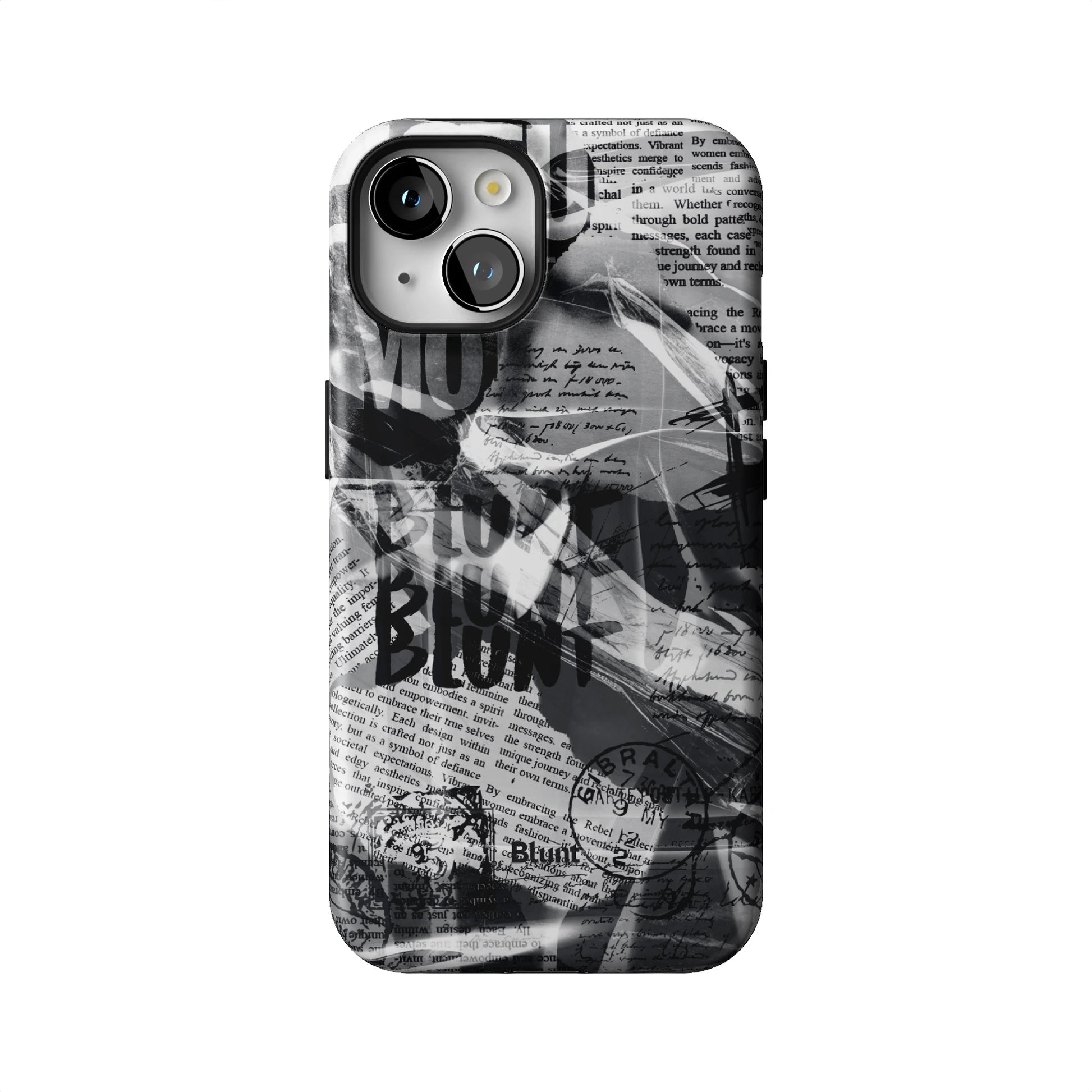 Black Love Letter iPhone Case gallery - Iphone_14_Iphone_1